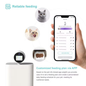 AI Smart Pet Feeder – The Ultimate Feeder with 360° AI Camera & Auto-Tracking