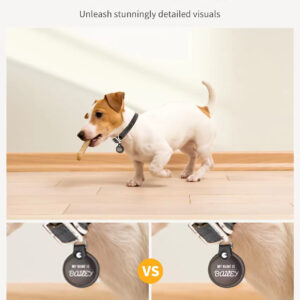Dog Camera Treat Dispenser – 360° Auto-Tracking Camera with 2K HD Video