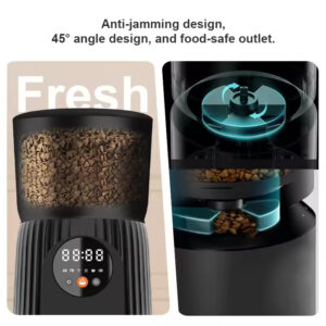 Smart Pet Feeder – WiFi Enabled with App Control & Optional Camera