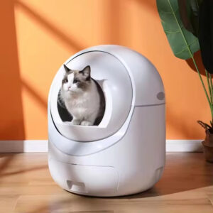 Smart Cat Litter Box: 10L Extra-Large Waste Bin, Fully Automatic APP Control