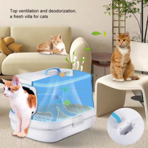 Foldable Drawer Cat Litter Box