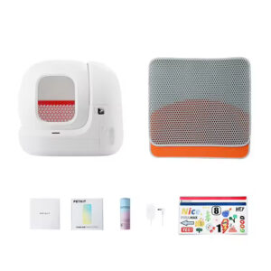 Smart Cat Litter Box: 80L Ultra-Large Capacity