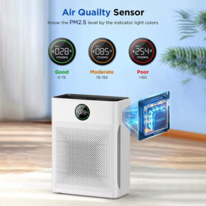 Home Pet Air Purifier: PM2.5 Display, 2200 Sq Ft