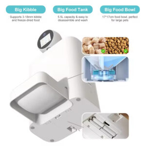 AI Smart Pet Feeder – The Ultimate Feeder with 360° AI Camera & Auto-Tracking