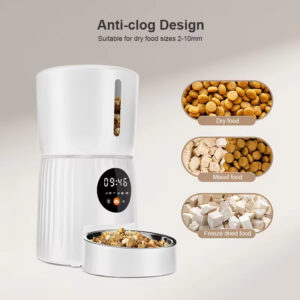 Smart Pet Feeder – WiFi Enabled with App Control & Optional Camera