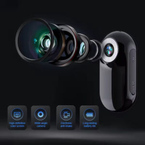 Wearable Mini Camera – Lightweight Clip-On Cam for Pets & Adventures