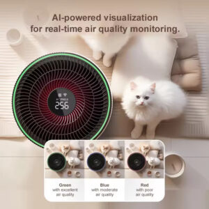 Home Air Purifier: 300m³/h CADR, 99.99% Sterilization