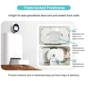 AI Smart Pet Feeder – The Ultimate Feeder with 360° AI Camera & Auto-Tracking