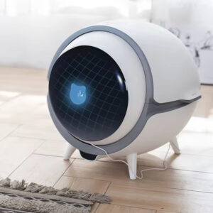 Automatic Cat Litter Box - 68L Smart Self-Clean, APP Health, Safe, Open