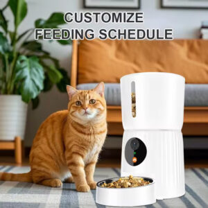 Smart Pet Feeder – WiFi Enabled with App Control & Optional Camera