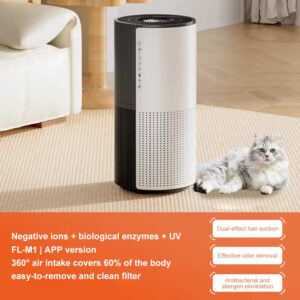 Home Air Purifier: 300m³/h CADR, 99.99% Sterilization