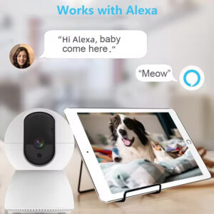 WiFi Pet Camera – 360° Smart Monitor to Watch and Interact with Your Pet