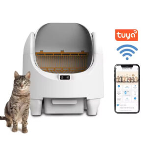 Automatic Cat Litter Box - 68L Extra Large, APP Health, Odor Removal, Safe