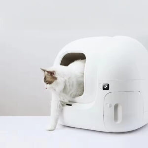 Smart Cat Litter Box: 80L Ultra-Large Capacity