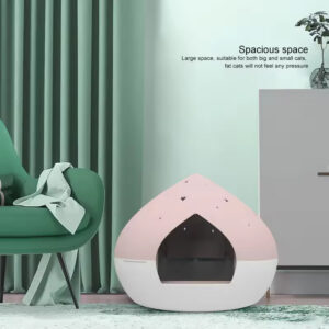 Fully Enclosed Cat Litter Box