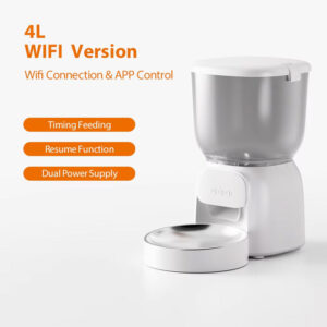 Automatic Pet Feeder – Available in Button, WiFi, and Video Versions