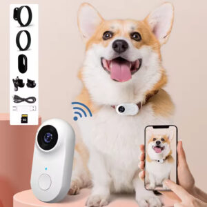 Wearable Mini Camera – Lightweight Clip-On Cam for Pets & Adventures