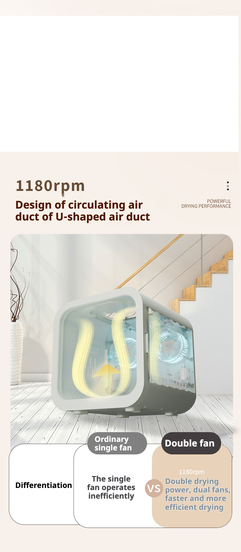 Smart Pet Dryer Box - Dual Fan