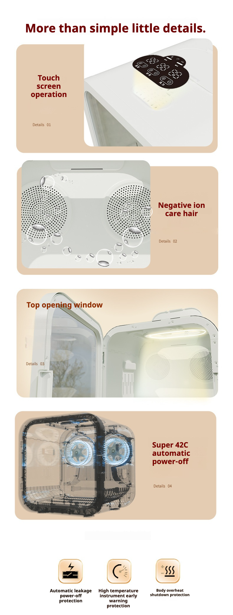 Smart Pet Dryer Box - Dual Fan