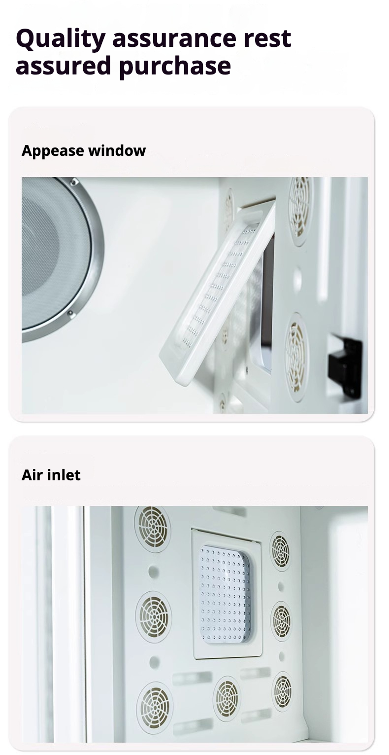 Must-Have for Pet Owners, Pet Hair Care, Healthy Drying, DC Variable Frequency Turbine Fan, Wavy Wire Heating, Home Pet Disinfection Cabinet, Prevent Pet Hair Flying, 24V Pet Dryer, Fast Drying Cat Dog Dryer, Foshan Pet Products