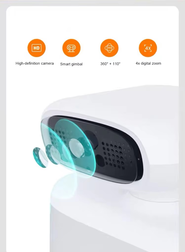 Pet Feeder with Camera, Smart Cat Feeder, 360° Pet Camera, Auto-Tracking Camera, Interactive Pet Feeder, Pet Feeder with Laser, Timed Food Dispenser