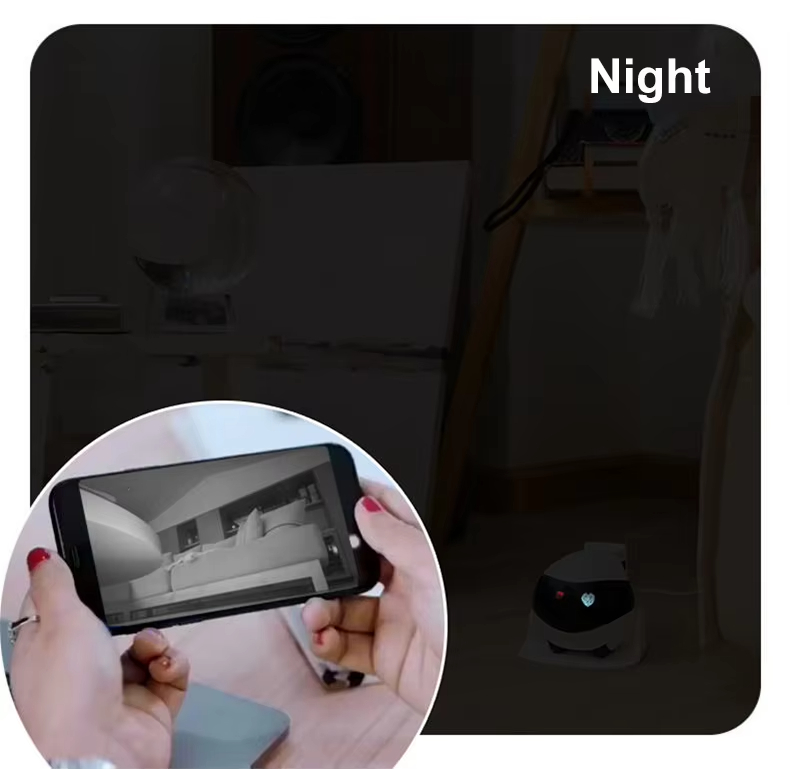 Interactive Pet Robot, Mobile Pet Camera, Smart Cat Toy, Robotic Pet Companion, WiFi Pet Monitor, Remote Control Pet Toy, Cat Camera