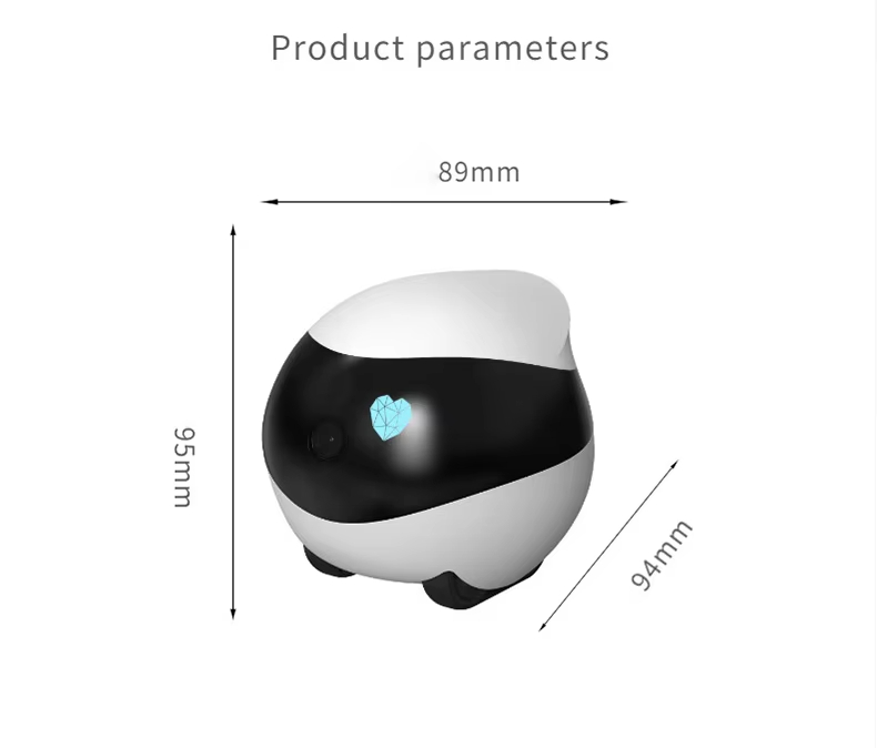 Interactive Pet Robot, Mobile Pet Camera, Smart Cat Toy, Robotic Pet Companion, WiFi Pet Monitor, Remote Control Pet Toy, Cat Camera