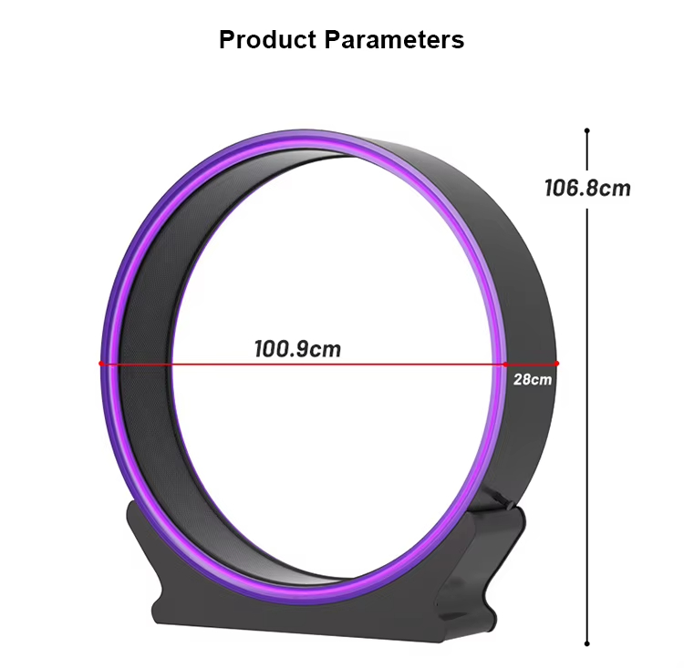 Smart Cat Wheel, Cat Running Wheel, Wi-Fi Cat Wheel, Pet Exercise Equipment, Interactive Cat Toy, Colorful Lighting Cat Toy, Pet Data Monitoring, Cat Fitness Equipment