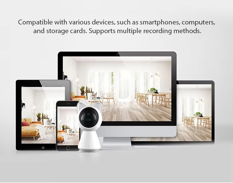 WiFi Security Camera, HD Pet Camera, Smart Baby Monitor, Indoor Security Camera, 1080p IP Camera, Camera with Night Vision, Two-Way Audio Camera