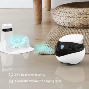 Interactive Pet Robot – Your Pet's Smart Mobile Companion Camera