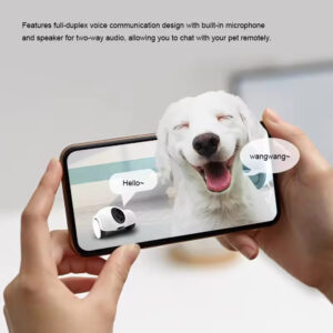 Pet Companion Robot – Mobile Camera with Laser, Treat Dispenser & 2-Way Audio
