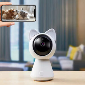 WiFi Security Camera – 1080p HD Monitor for Pets & Baby