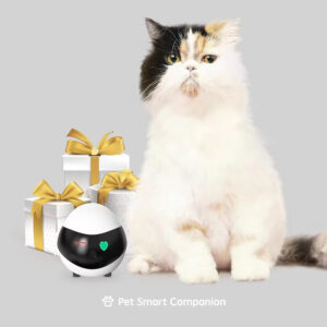 Interactive Pet Robot – Your Pet's Smart Mobile Companion Camera