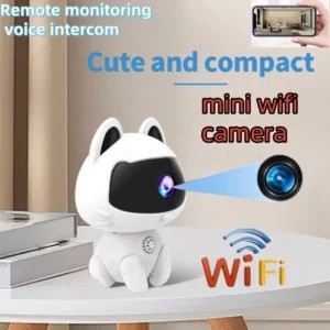 Indoor WiFi Camera – 360° Smart Home Security Monitor