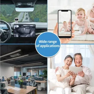 Indoor WiFi Camera – 360° Smart Home Security Monitor