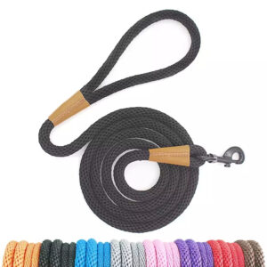 Dog Leash, Super Elastic Dog Leash, Leather Dog Leash, Braided Rope Dog Leash, High-Strength Dog Leash, Custom Dog Leash, Dog Training Leash, Luxury Pet Supplies