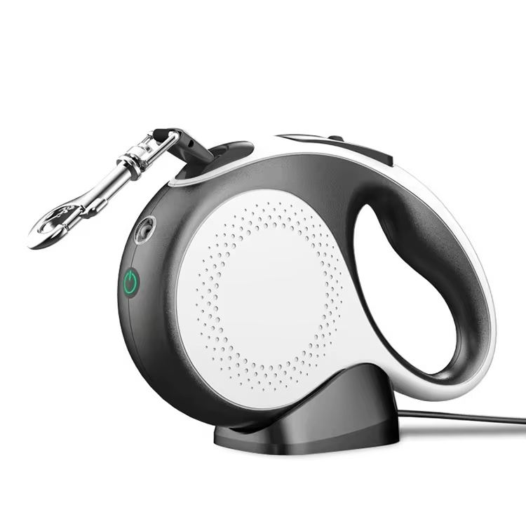 Dog Leash, LED Light Dog Leash, Ergonomic Dog Leash, High-Strength Dog Leash, Anti-Bite Dog Leash, USB Rechargeable Dog Leash, Dog Outdoor Supplies, Pet Supplies