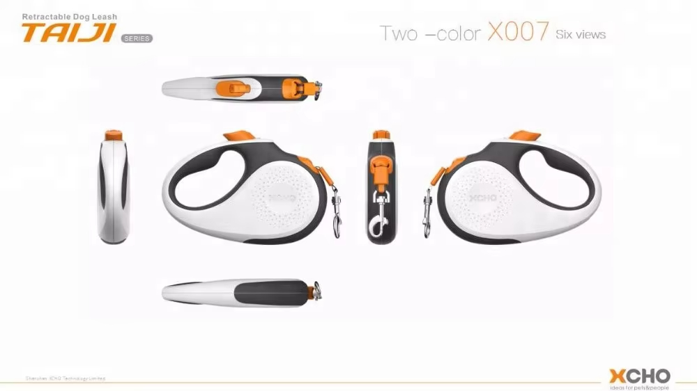 Dog Training Leash, D-LOCK Dog Leash, Tangle-Free Dog Leash, Ergonomic Dog Leash, Nylon Dog Leash, Heavy-Duty Dog Leash, Pet Leash, IP67 Waterproof Dog Leash