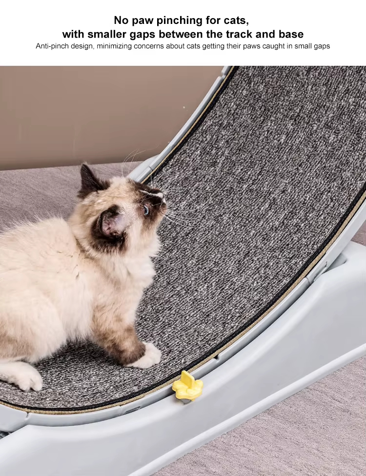 Cat Running Wheel, Cat Wheel, Pet Exercise Equipment, Silent Cat Wheel, Safe Cat Wheel, Durable Cat Wheel, Replaceable Track Mat, Pet Behavior Training