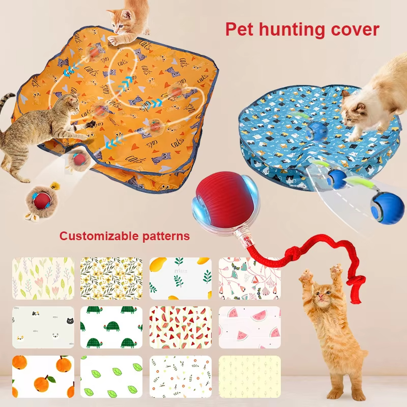 Automatic Cat Toy, Rechargeable Cat Toy, Cat Toy Ball, Food-Grade Silicone Toy, Bite-Resistant Toy, Multi-Mode Cat Toy, Fun Cat Toy, Safe Cat Toy, Type-C Charging