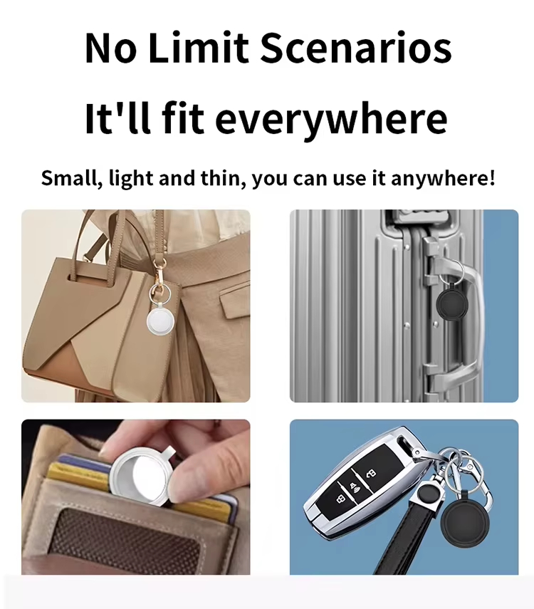 Pet Anti-Loss Tracker, Smart Pet Locator, Mini GPS Tracker, Apple Find My Tracker, Dog GPS Tracker, Cat GPS Tracker, IPX5 Waterproof Tracker, Real-Time Tracker, Cloud Storage Locator