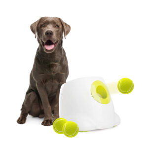 Dog Training Ball Launcher, Adjustable Distance Dog Toy, Fully Automatic Dog Toy, Pet Ball Launcher, Dog Training Equipment, Dog Outdoor Toy, Interactive Dog Toy, Pet Health Toy