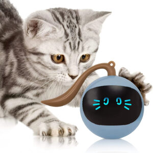 Smart Interactive Cat Ball Toy: USB Rechargeable, Automatic Standby, Unpredictable Movement