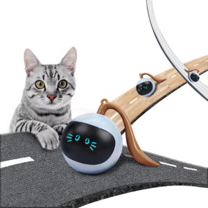 Smart Interactive Cat Ball Toy: USB Rechargeable, Automatic Standby, Unpredictable Movement