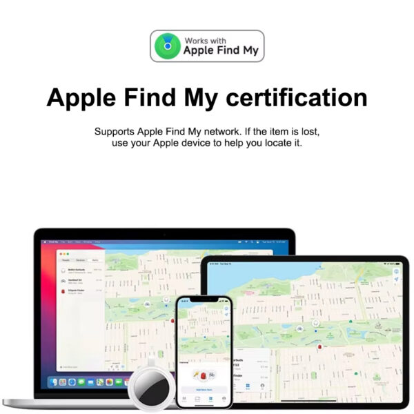 Pet Anti-Loss Tracker, Smart Pet Locator, Mini GPS Tracker, Apple Find My Tracker, Dog GPS Tracker, Cat GPS Tracker, IPX5 Waterproof Tracker, Real-Time Tracker, Cloud Storage Locator