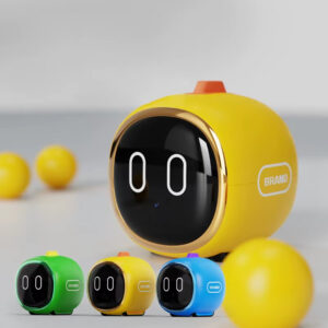 Smart Pet Robot Toy: Programming, Voice Control, LED Face Expressions, USB Rechargeable
