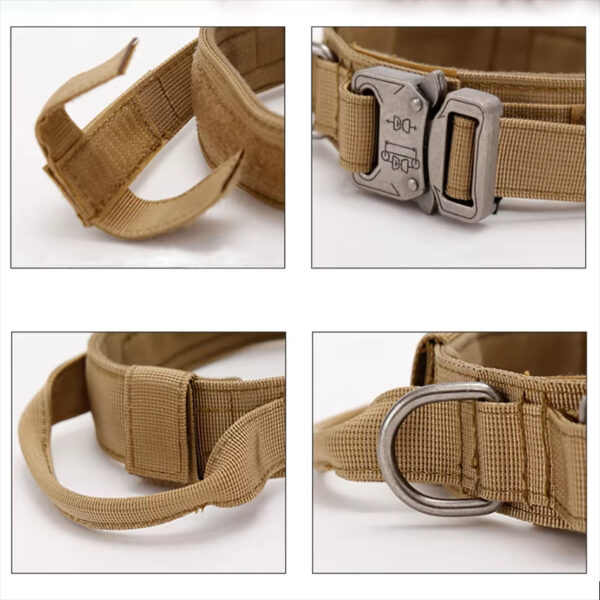 Dog Training Collar, Heavy-Duty Dog Collar, Dog Collar with Handle, Reflective Dog Collar, Nylon Dog Collar, Machine Washable Dog Collar, Small Dog Collar, Medium Dog Collar, Large Dog Collar, Outdoor Dog Collar