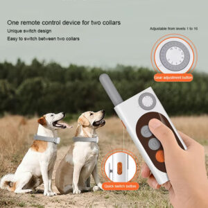 Dog Training Collar: 1000m Remote, IP67 Waterproof, 3 Training Modes (Sound/Vibration/Shock), Exclusive 60s Recording