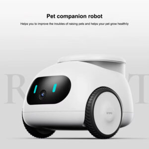 Smart Pet Robot Toy: Programming, Voice Control, LED Face Expressions, USB Rechargeable