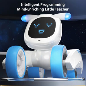 Robot Dog Toy - Programming, Voice Control, USB Rechargeable, Multi-function
